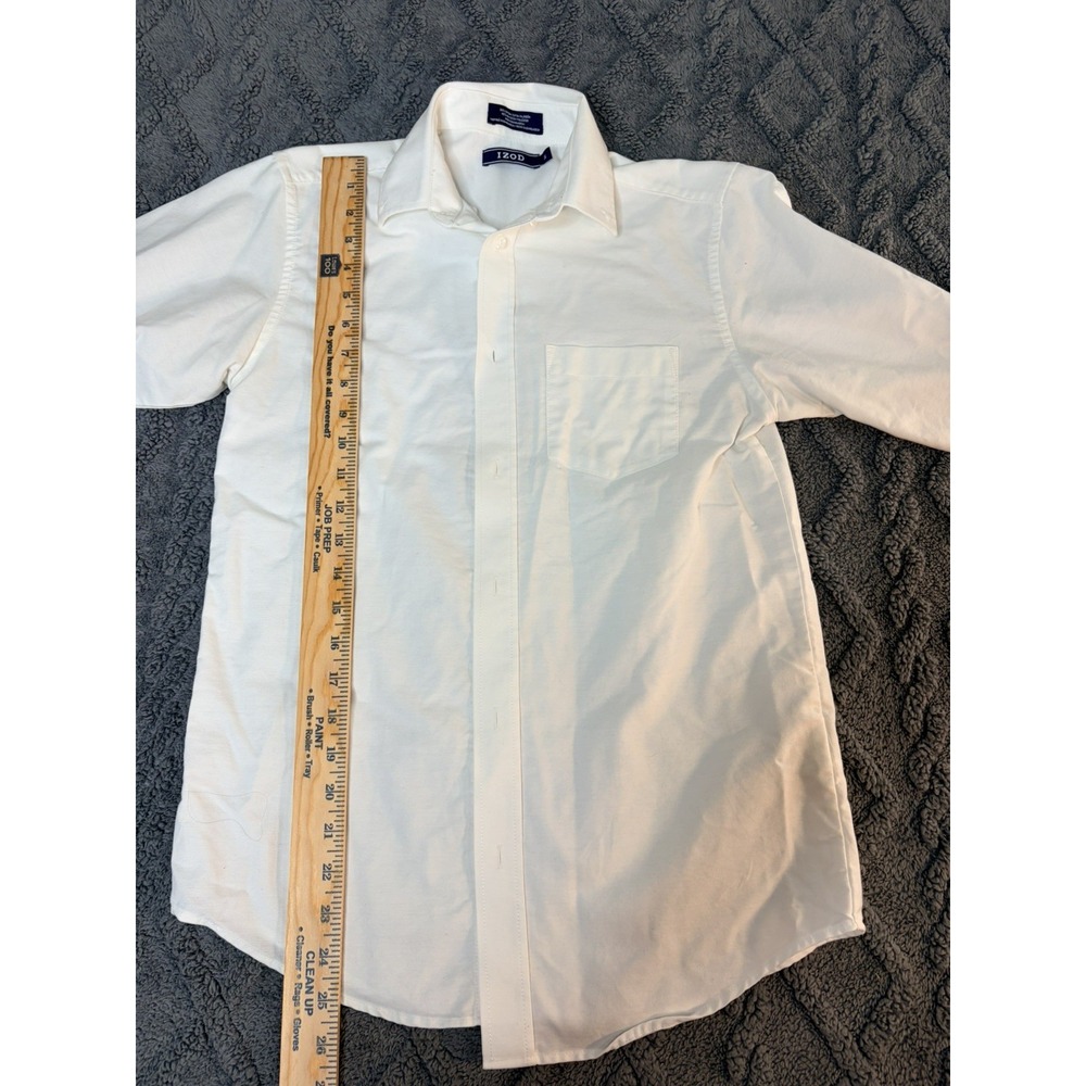 Boys Beige IZOD 3 piece Suit Jacket Size 16 And Pants Size 16 - Picture 11 of 14